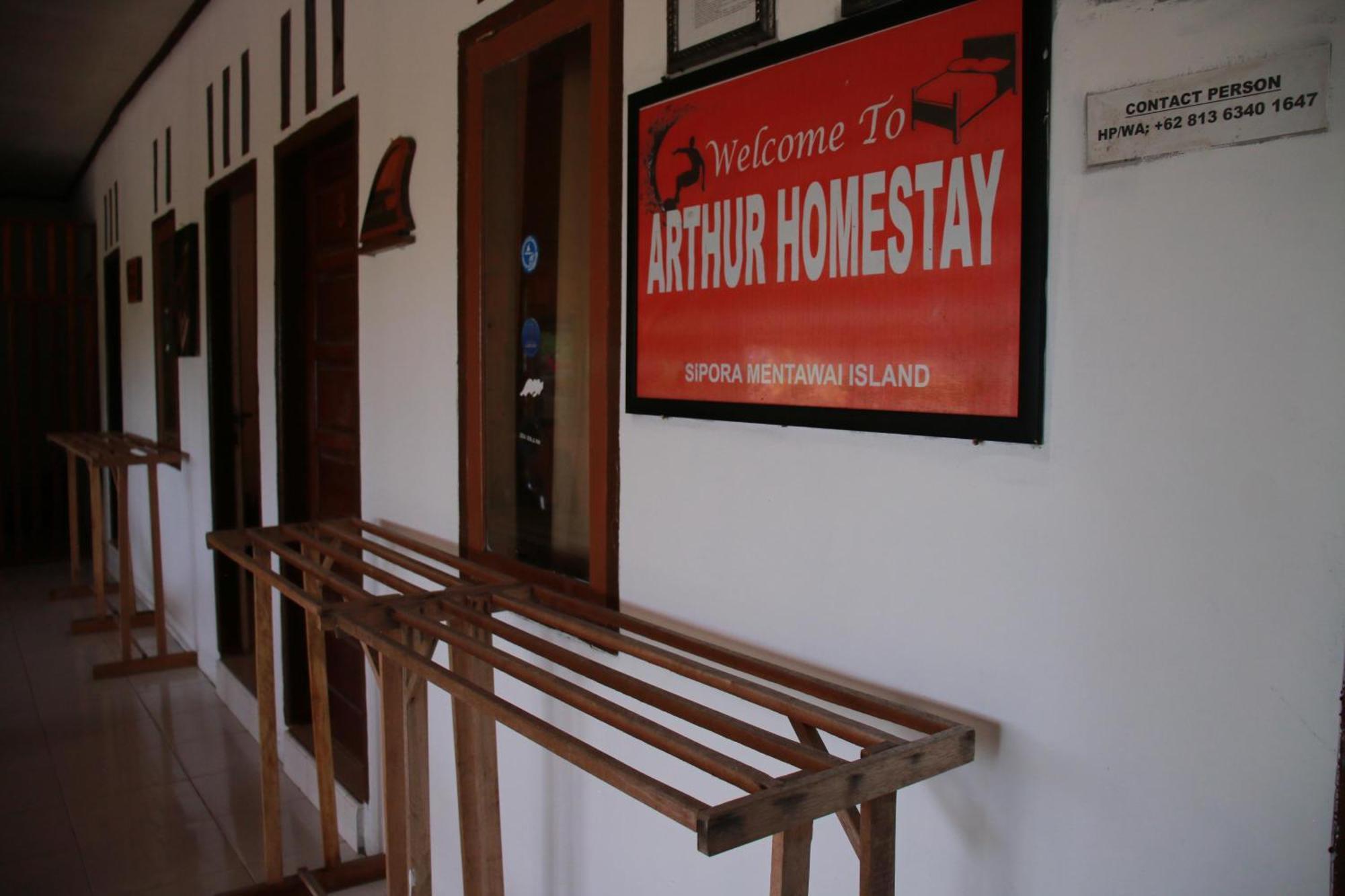 Arthur Homestay Telescope Mentawai Tua Pejat Eksteriør billede